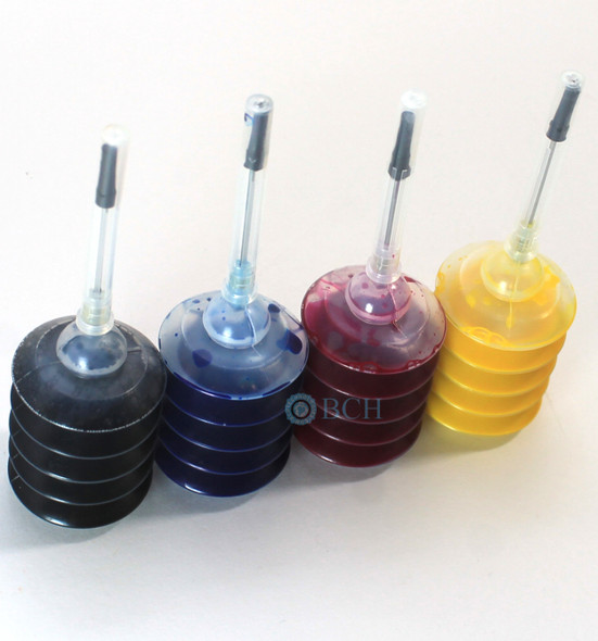 Pigment Ink Refill Kit for HP Black 15 (C6615D), 40 (51640), 45 (51645)  Cartridges - BCH Technologies