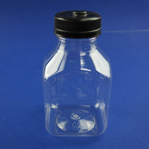 Open Top 200 ml Clear PETE Bottle for Waste Tank