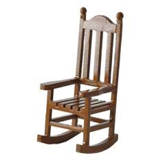 Brown Rocking Chair