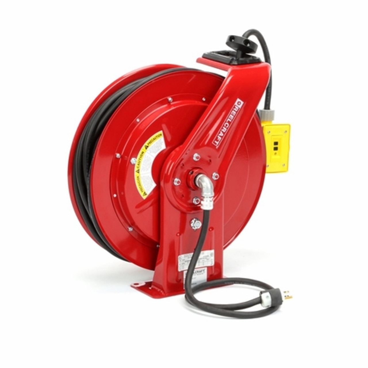 Electric Cord Reel-Double Receptacle