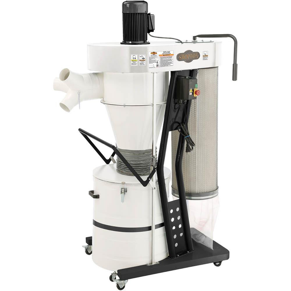 Shop Fox W1869—3 HP Portable Cyclone Dust Collector - US Tool Depot