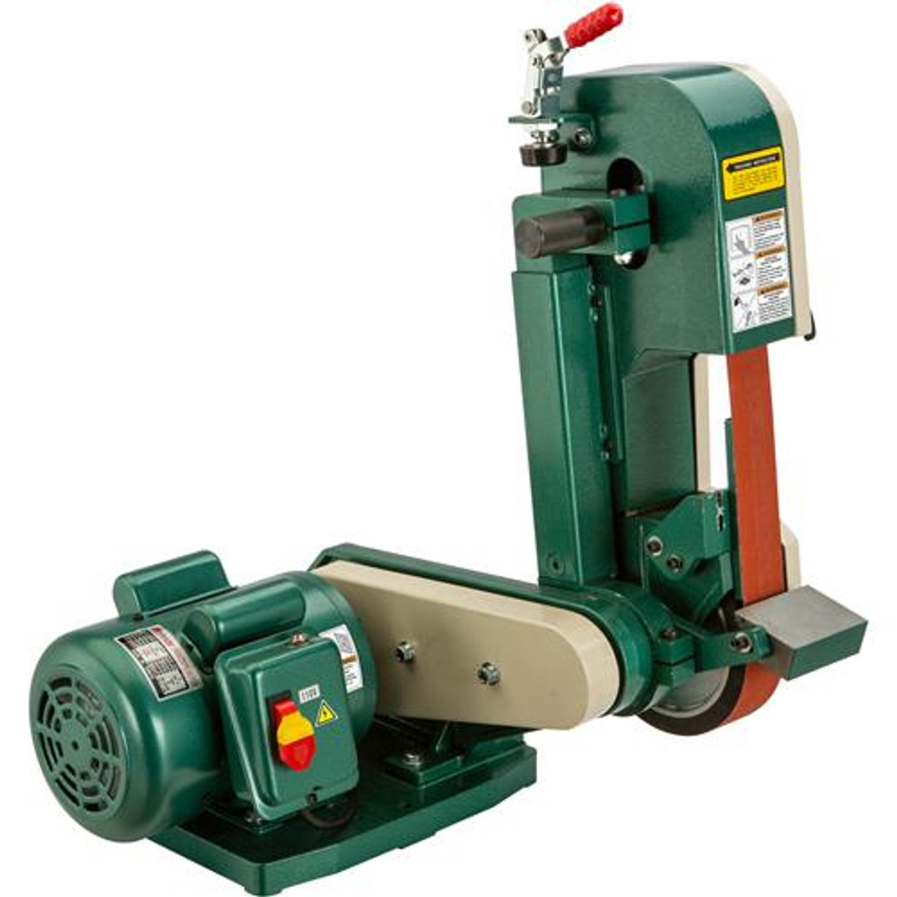 2 x 72 Belt Sander / Buffer - 1 HP with 1 x 8 Spindle