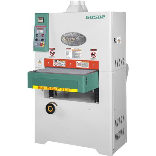 Platen Type Wide-Belt Sander 