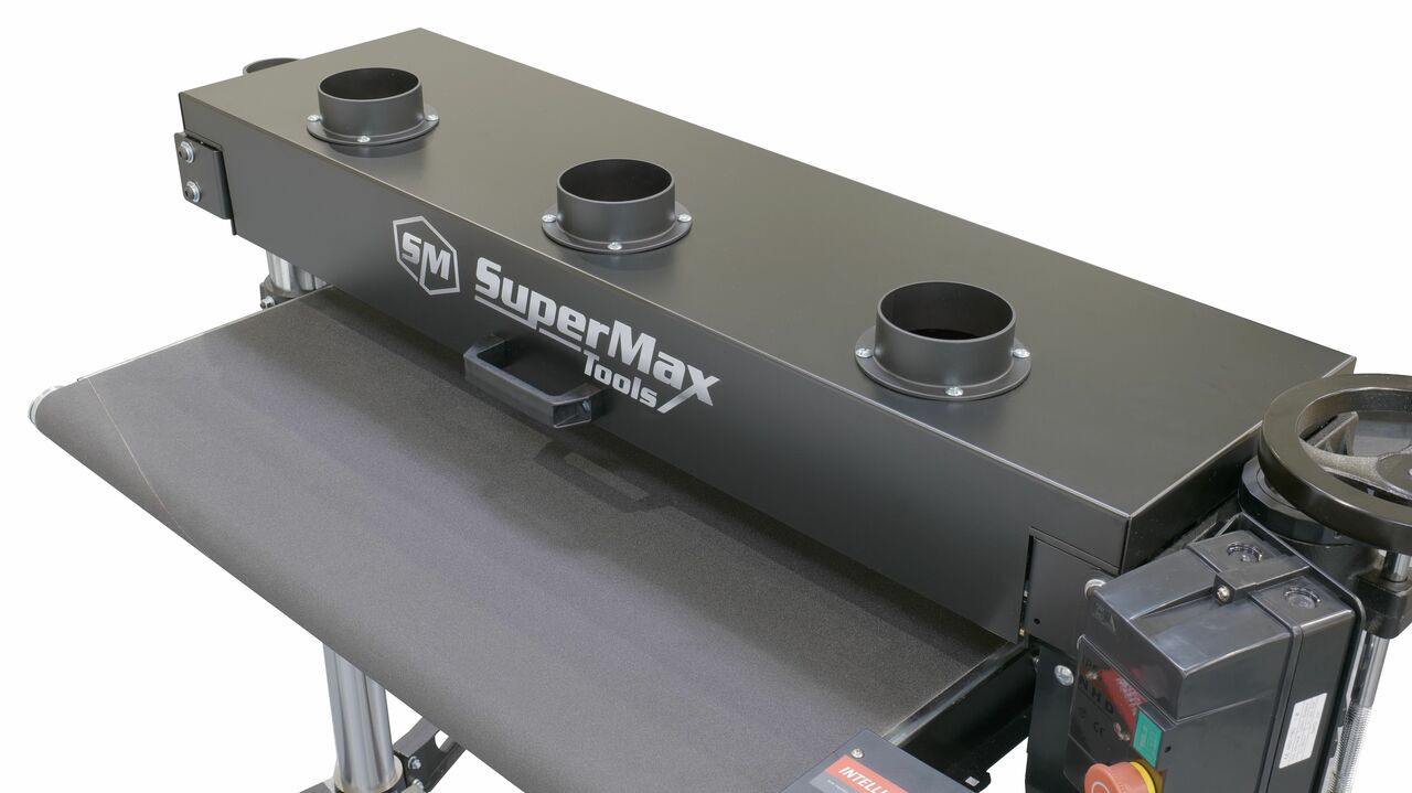 Supmx937003, Supermax 37X2 Double Drum Sander, 220V, 5Hp, 1Ph (Includes Casters) US Tool Depot