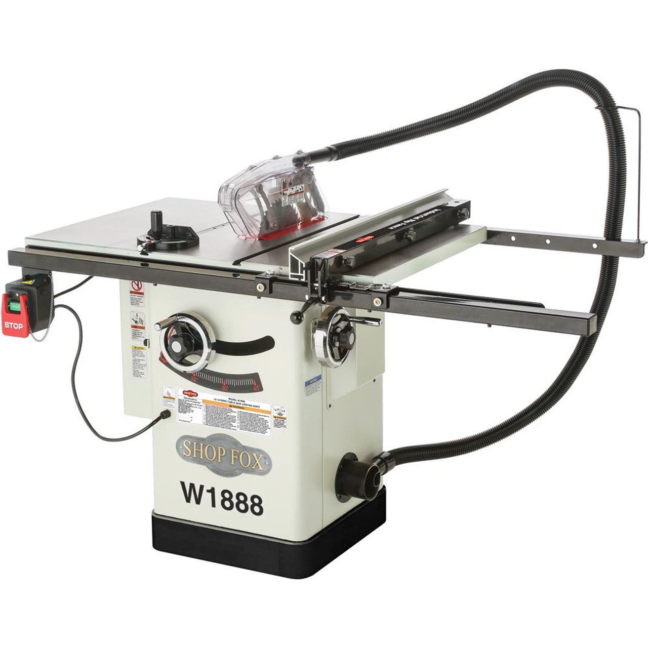 Shop Fox W1888—10" Hybrid Table Saw With Riving Knife - US Tool Depot