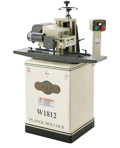 Shop Fox W1812 2 HP 7" Planer / Moulder with Stand US Tool Depot