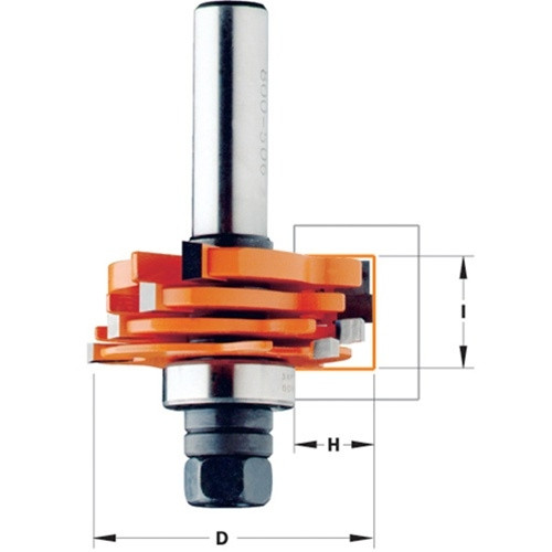 CMT 800.506.11 3-Wing Slot Cutter Set - US Tool Depot