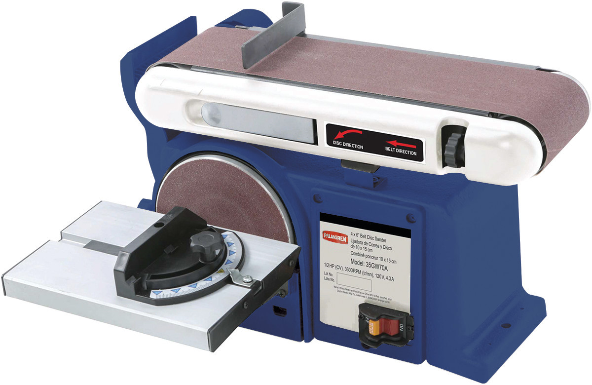 Palmgren 4" X 6" Belt & Disc Sander