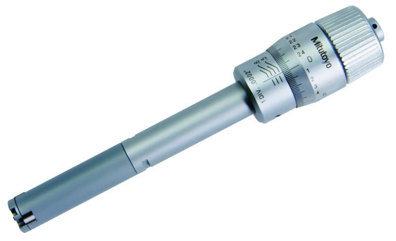 Mitutoyo Holtest Three-Point Internal Micrometer, 0.5 - 0.65 