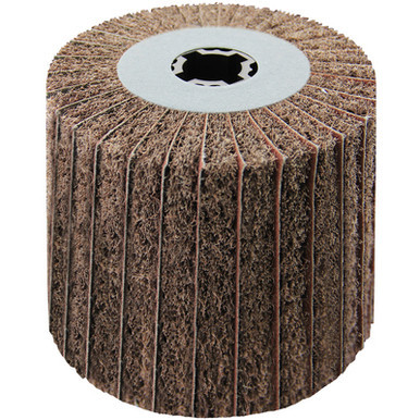 4 x 4 x 3/4 In. Quad-Keyway Interleaf Flap Wheel Drum / Roll | Very ...