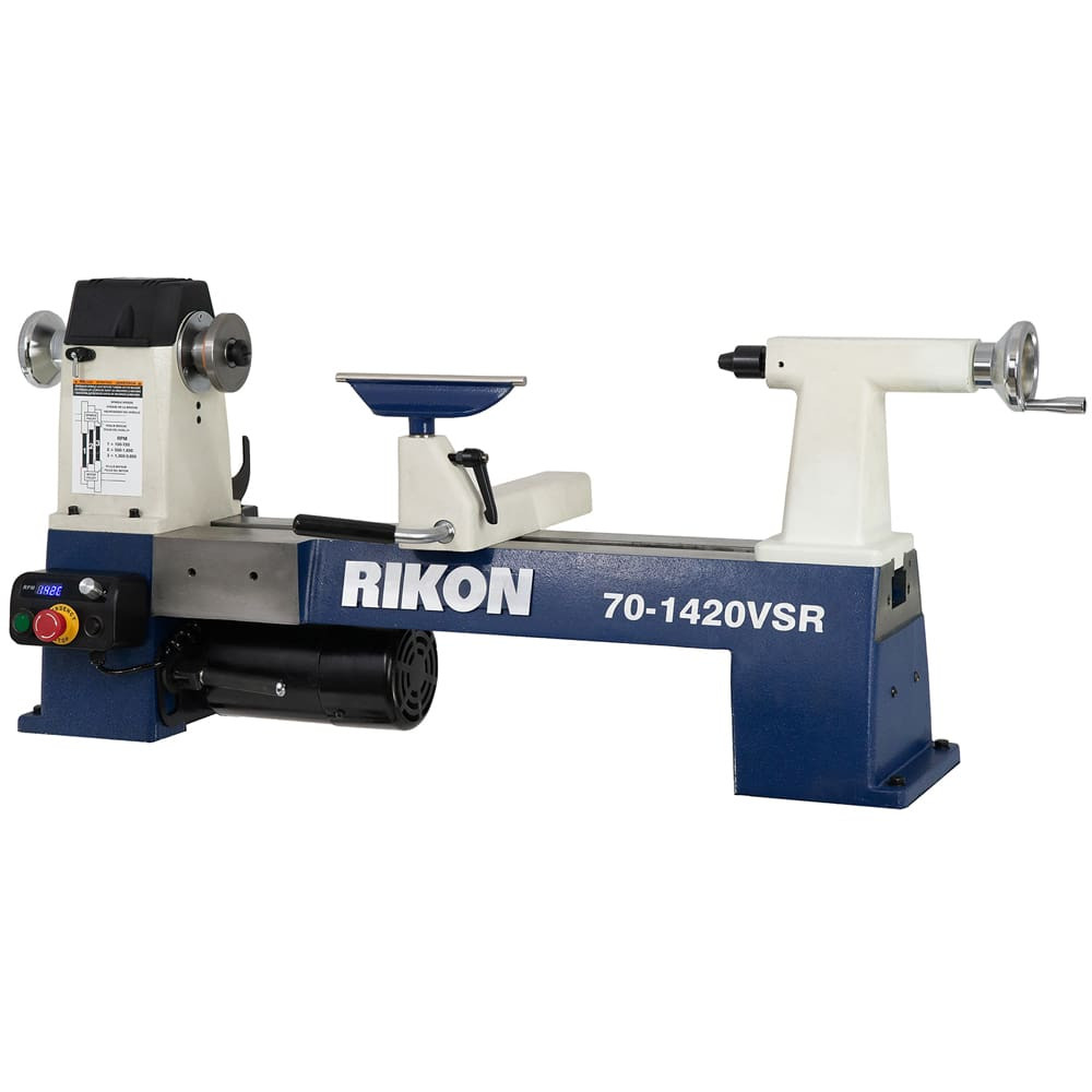 Rikon Model 70-1420VSR: 14″ x 20″ Midi VSR Lathe - US Tool Depot