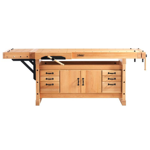 Sjobergs Elite 2500C Plus SM04 98 in. L Workbench Cabinet Combo SJO-66923CK