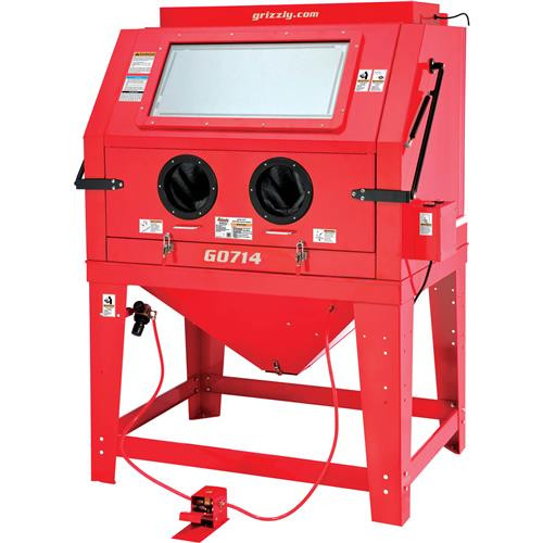 Grizzly G0714 - Industrial Blast Cabinet - US Tool Depot