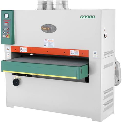 Grizzly G9980 - 51" 30 HP 3-Phase Wide-Belt Sander