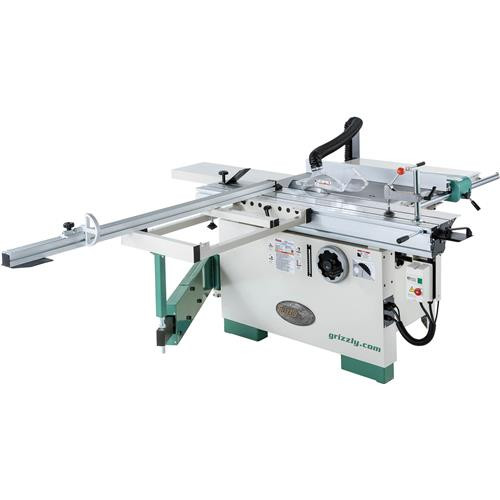 Grizzly G0820 - 12" 7-1/2 HP 3-Phase Compact Sliding Table Saw