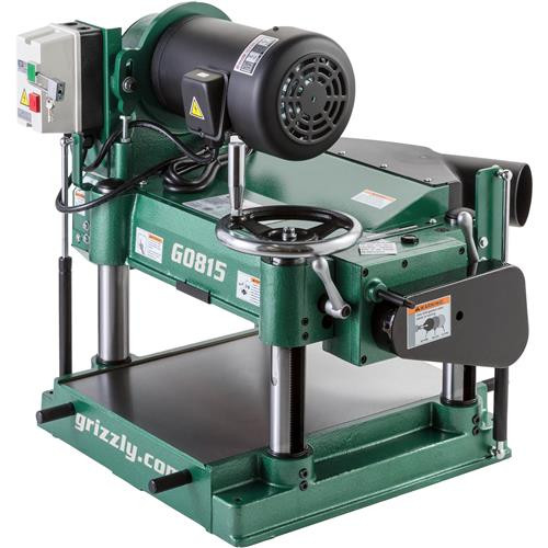 Grizzly G0815 - 15" 3 HP Heavy-Duty Planer