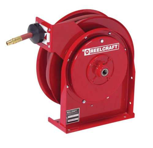 Reelcraft 4425-OLP 1/4 x 25ft, 300 psi, Air / Water Reel Hose