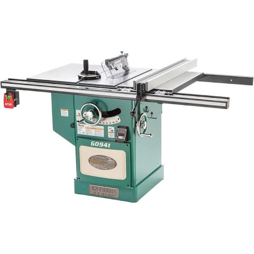 Grizzly G0941 - 10" 3 HP 220V Cabinet Table Saw