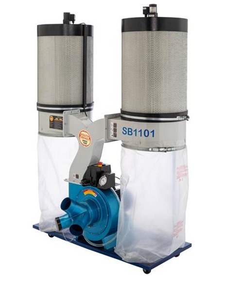 South Bend SB1101 - 3 HP Double Canister Dust Collector