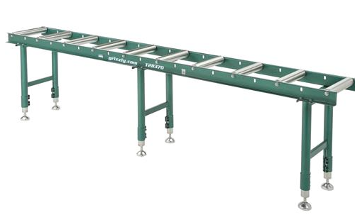 Grizzly T28370 - 14" x 118" Heavy-Duty Roller Table