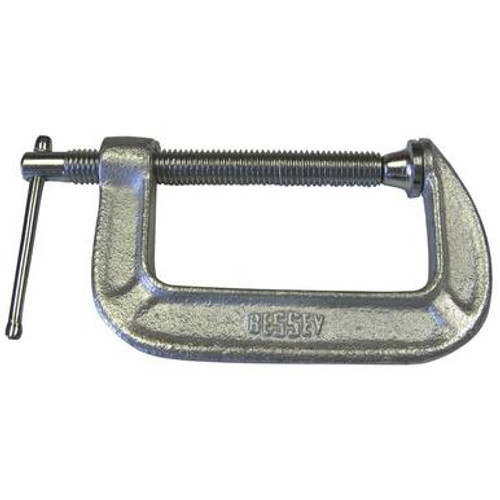 Malleable cast C-clamp, 1 in. opening 1 in. throat - 400 lb load limit