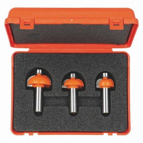CMT Orange Tools 837.001.11 3-Piece Cove Bit Set