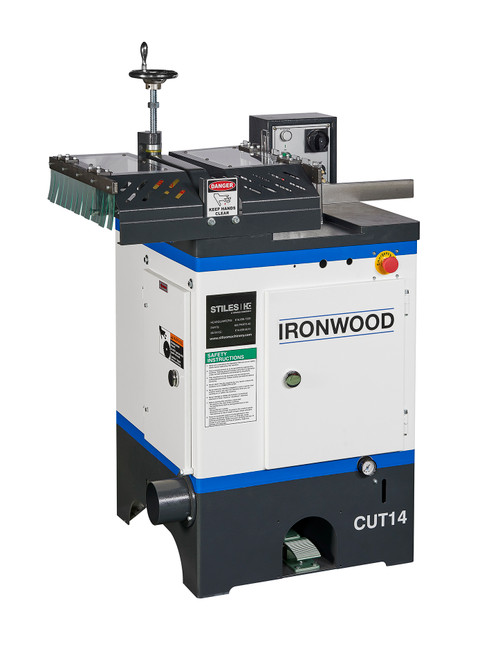 Stiles Machinery Ironwood 230V 14” Cut Off Saw CUT14L/R