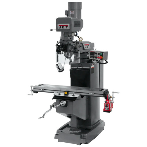 JET JTM-949EVS Mill With X and Y-Axis Powerfeeds