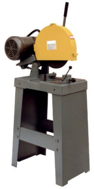Kalamazoo Industries 14" Industrial Abrasive Chop Saw with Stand & Foot Chain Vise, 5HP, 3-Phase, 220V - K12-14SSF-3-220