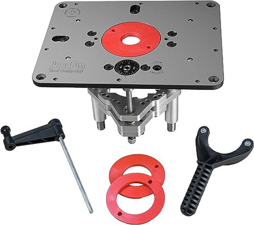 JessEm Rout-R-Lift II Router Lift for Makita 2HP Motors 9-1/4" x 11-3/4"