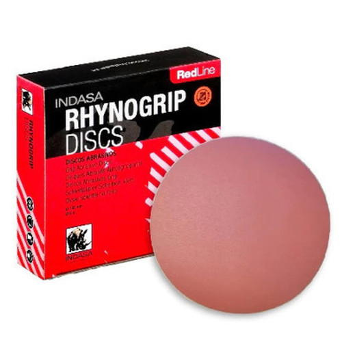 Copy of Indasa 5" Rhynogrip Redline Solid Sanding Discs 510 Series 150 Grit