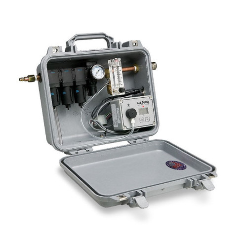 Allegro 9873 Breathing Carry-Air Filtration Panel, 1 Worker, CO Monitor