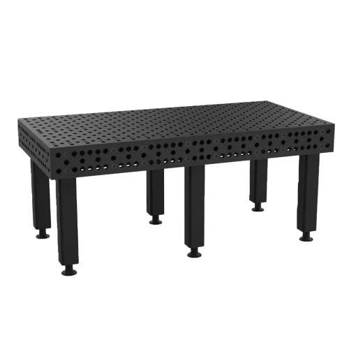 BuildPro ALPHA 28 2.0 x 1.0 M Welding Table, Fixed Length Legs, Table Surface Height 600 mm (T28-2010XQ-A3)