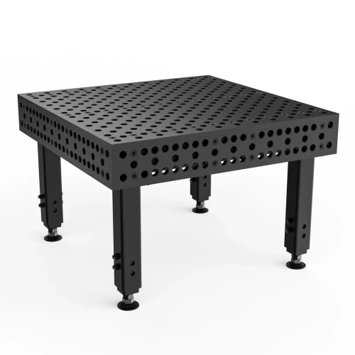 BuildPro ALPHA 28 3.0 x 1.5 M Welding Table, Height-Adjustable Legs, Table Surface Height 750-1,100 mm (T28-3015XQ-B1)