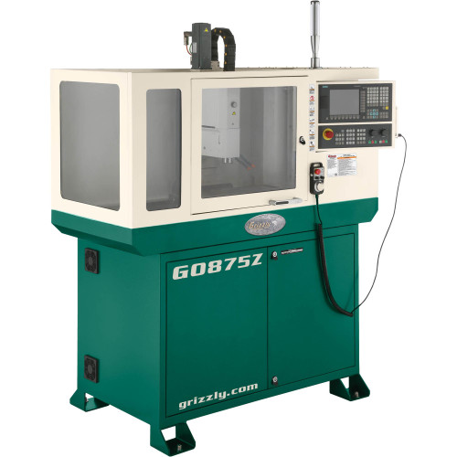 Grizzly G0875Z - 7" x 24" 3 HP Enclosed CNC Mill