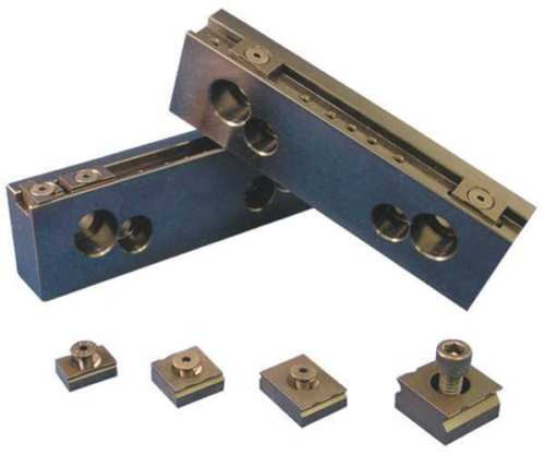 Steel Vise Jaw Set,Versagrip,8in,PK2 MITEE-BITE PRODUCTS INC 32168