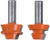 CMT 855.505.11 Lock Miter Set, 2-Inch Shank, 1-15/32-Inch Diameter