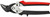 D15A Compact Aviation Snip , Left Cut, Red Handle