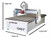 Laguna Tools Swift 5’ x 10' CNC Router Table 3 HP MCNC 48X48-0233 US Tool Depot