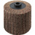 4 x 4 x 5/8-11 In. Threaded Interleaf Flap Wheel Drum / Roll | Very Fine / 240 Grit | Wendt 323457