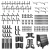 BuildPro 143-piece ALPHA 28 Fixturing Kit (T28-90501)