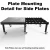 BuildPro 8' x 4' ALPHA 5/8 Welding Table, Nitrided Finish, Heavy-Duty Legs, Table Surface Height 36.5" (TA5-9648Q-A1)