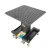 BuildPro Rhino E-Lift Turntable 30" x 30" Mobile Fixturing Station with Steel Tabletop and Casters (TLA52828)