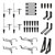 BuildPro 34-piece 5/8 Fixturing Kit (TMK810)