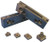 Mitee-Bite 4" TalonGrip Steel Vise Jaw Set for CNC Mill Vises