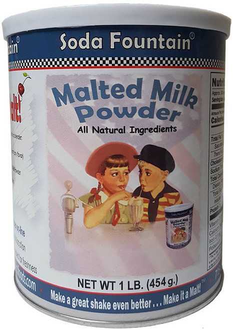 Malted Milk Powder 1 lb Canister Malted Milk Powder 1 lb Canister