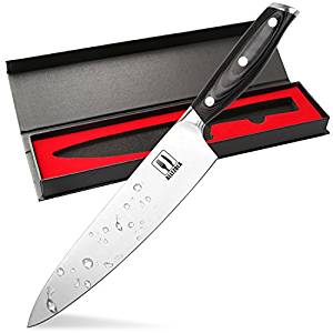 Victorinox Rosewood 7.5-Inch Serrated Chef's Knife