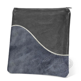 Exceptional Artistry, Modern Style Tallis / Tefillin Bag, Black/Livid Fur, LF