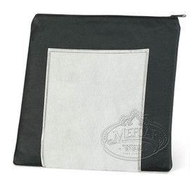 Exquisite Taste, Modern Style Tallis / Tefillin Bag, Black/White Fur, LF Exquisite Taste, Modern Style Tallis / Tefillin Bag, Black/White Fur, LF