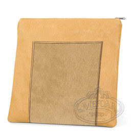 Exquisite Taste, Modern Style Tallis / Tefillin Bag, Camel/Camel Fur, LF